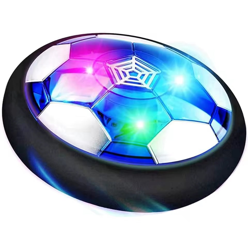 Balón de Fútbol Flotante con Luces LED — Air Soccer Antigolpes